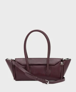 burgundy cross body bag
