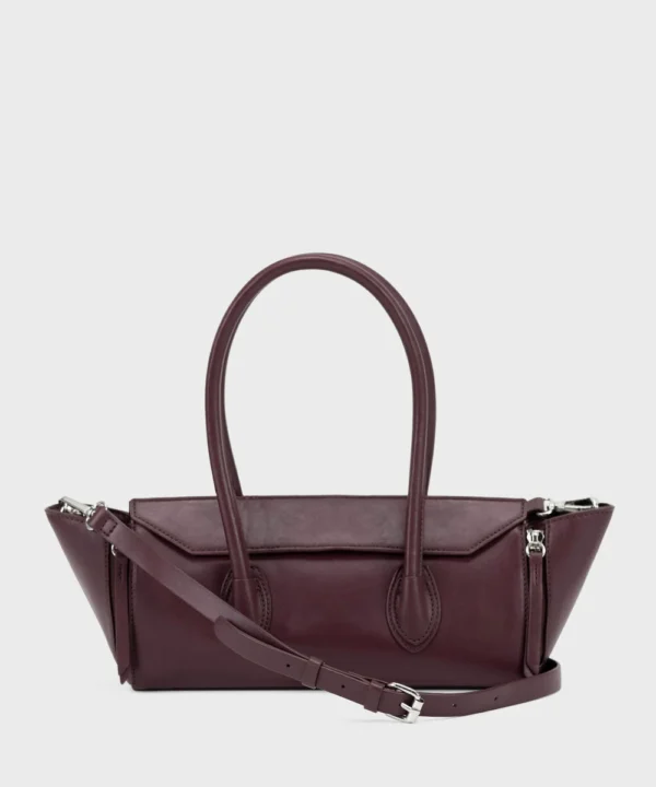 burgundy cross body bag