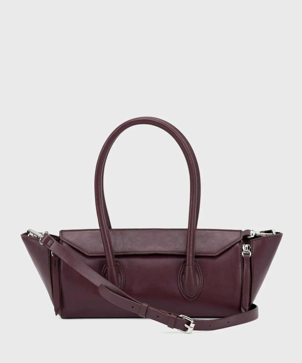 burgundy cross body bag