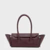 burgundy cross body bag