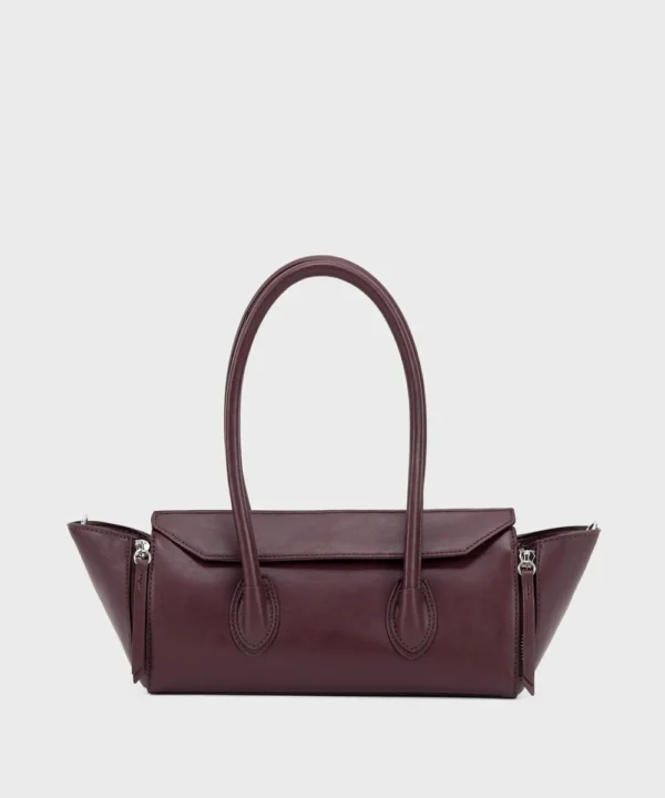 burgundy cross body bag