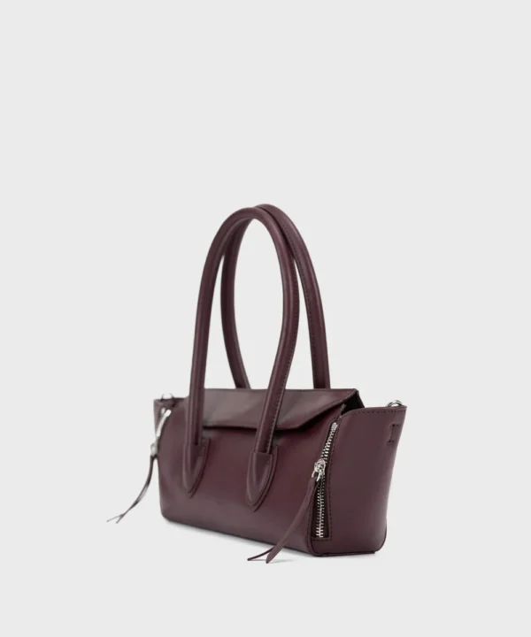 burgundy cross body bag
