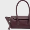 burgundy cross body bag