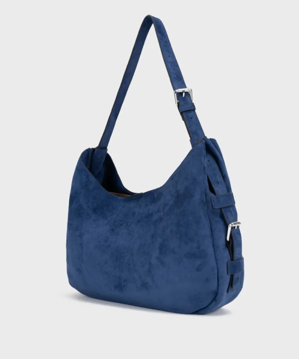 blue cross body bag
