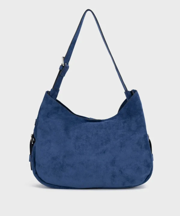 blue cross body bag