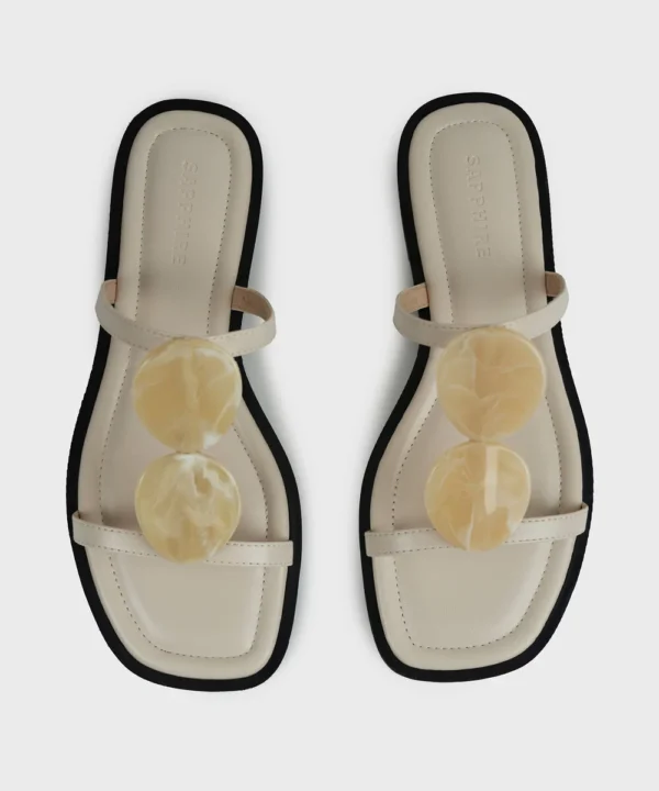 beige flats