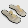 beige flats