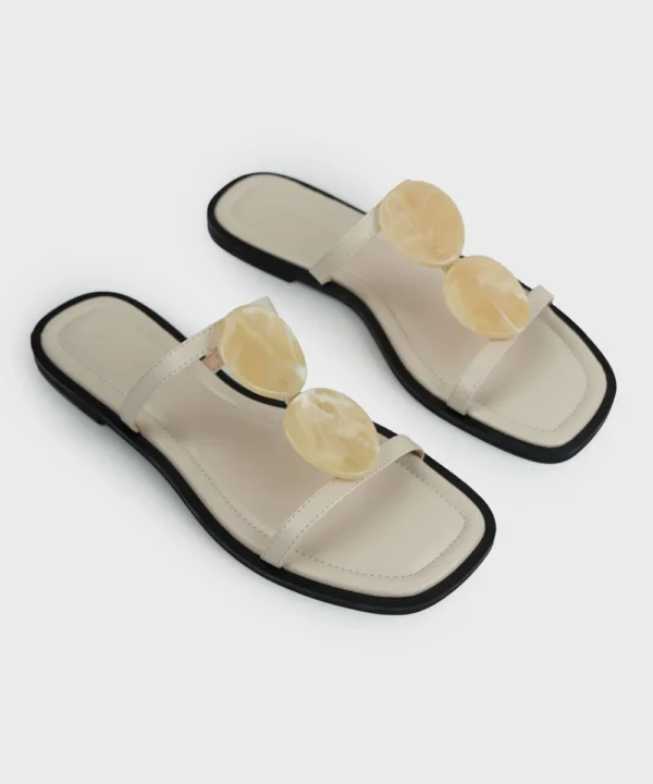 beige flats
