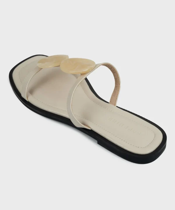 beige flats