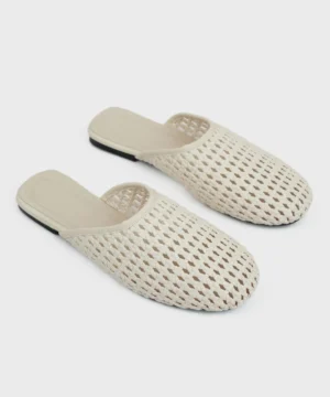 off white braided mules off white braided mules