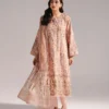 3 piece embroidered zari lawn suit
