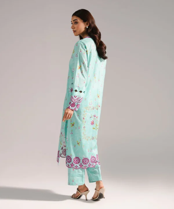 embroidered lawn shirt