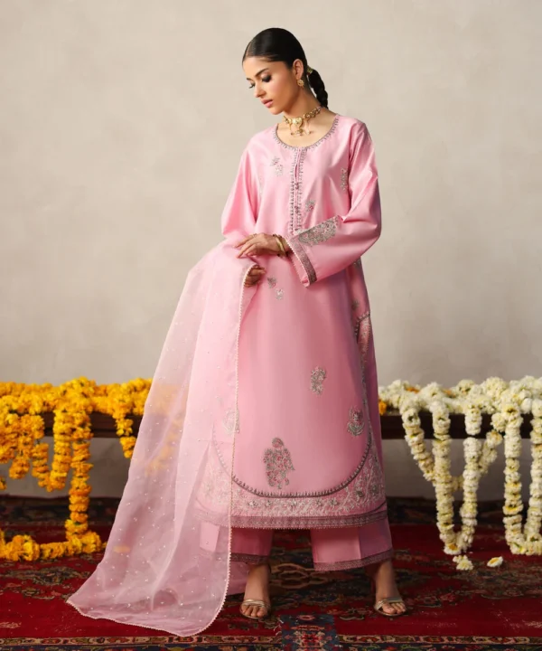 2 piece embroidered zari lawn suit (copy)