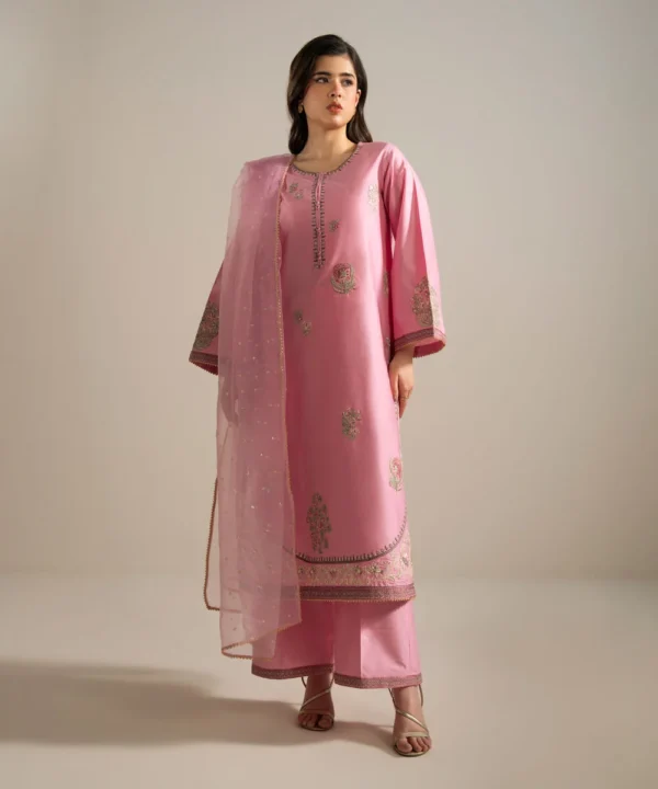 2 piece embroidered zari lawn suit (copy)