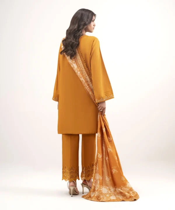 3 piece embroidered cotton viscose suit (copy)