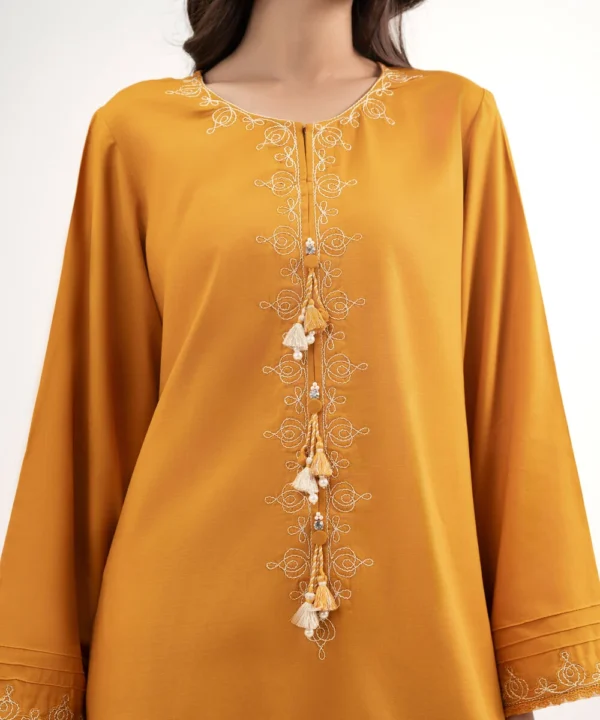 3 piece embroidered cotton viscose suit (copy)