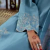 3 piece embroidered raw silk suit (copy)