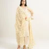 3 piece embroidered cotton viscose suit