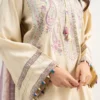 3 piece embroidered raw silk suit (copy)