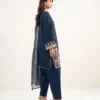 3 piece embroidered raw silk suit (copy)