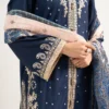 3 piece embroidered raw silk suit (copy)