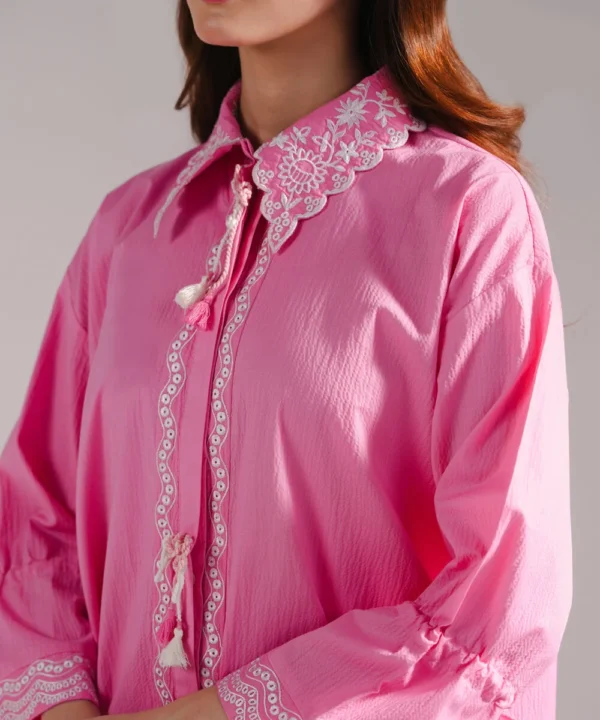 embroidered lawn shirt