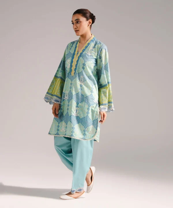 embroidered lawn shirt