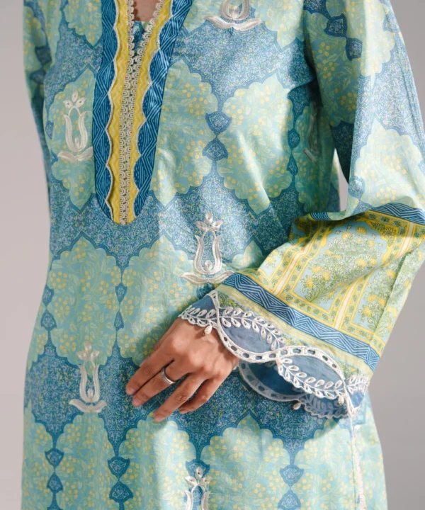embroidered lawn shirt