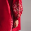 embroidered cotton shirt