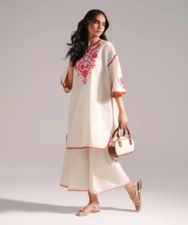 embroidered zari lawn shirt