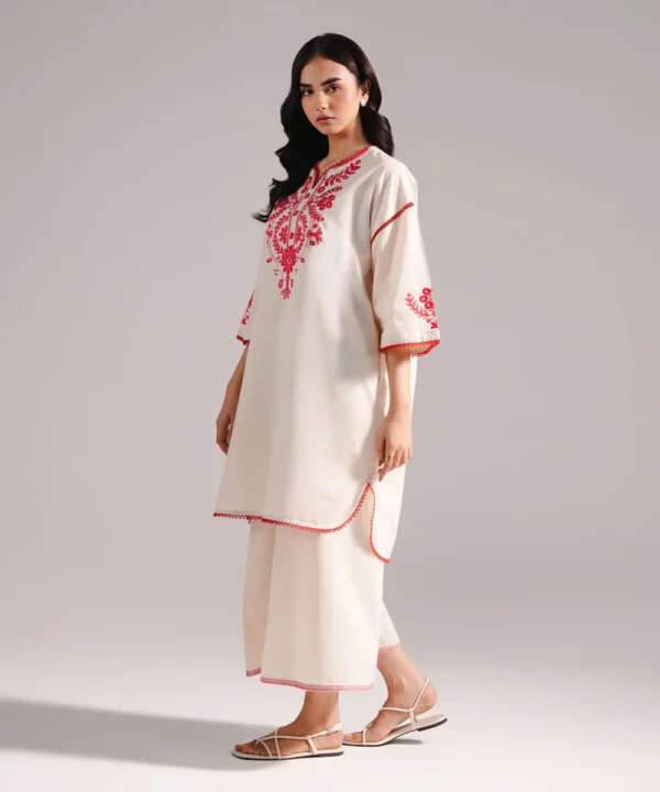 embroidered zari lawn shirt