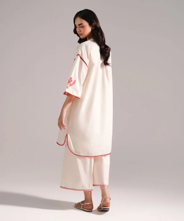 embroidered zari lawn shirt