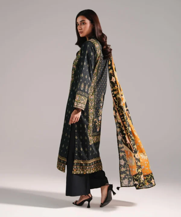 3 piece printed lawn suit